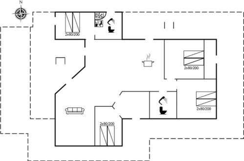 Foto 44 - Casa con 4 camere da letto a Haderslev con terrazza e sauna