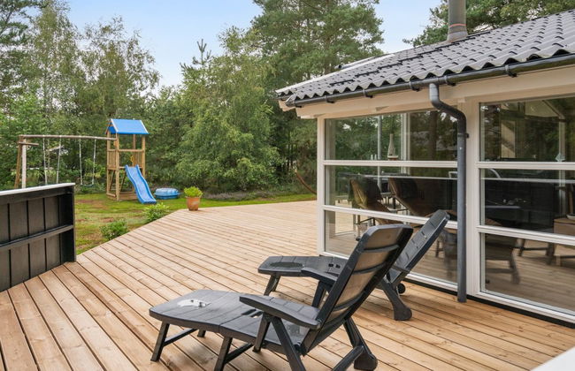 Casa de 3 quartos em Hals com terraço e sauna - Foto 24