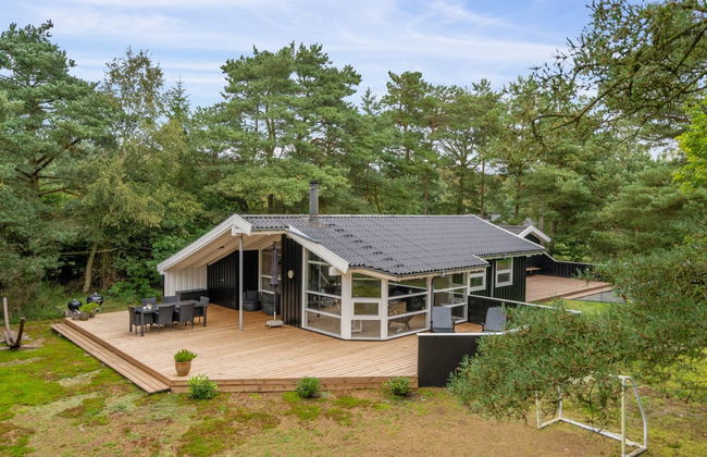 Casa de 3 quartos em Hals com terraço e sauna - Foto 1