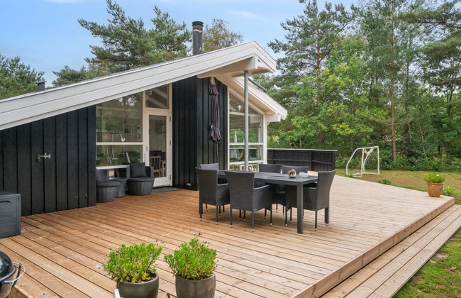 Casa de 3 quartos em Hals com terraço e sauna - Foto 26