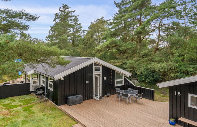 Casa de 3 quartos em Hals com terraço e sauna - Foto 10