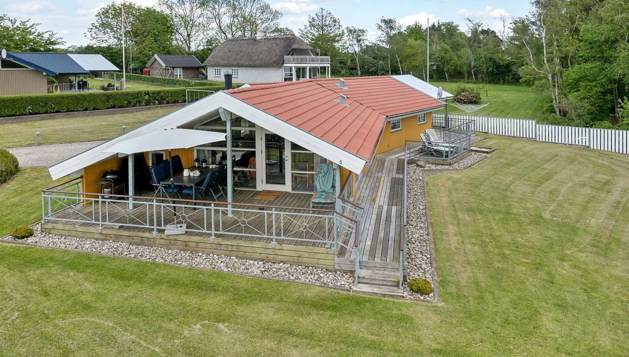 Casa de 3 quartos em Millinge com terraço e sauna - Foto 1