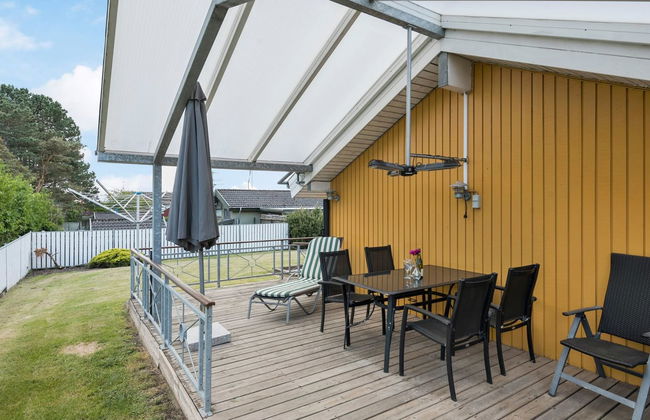 Casa de 3 quartos em Millinge com terraço e sauna - Foto 5