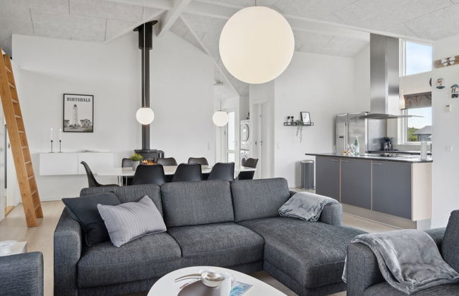 Casa de 3 quartos em Hirtshals com terraço e sauna - Foto 13