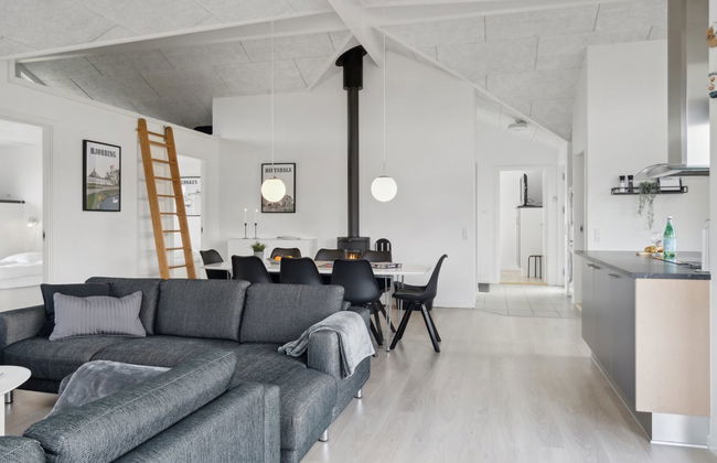 Casa de 3 quartos em Hirtshals com terraço e sauna - Foto 12