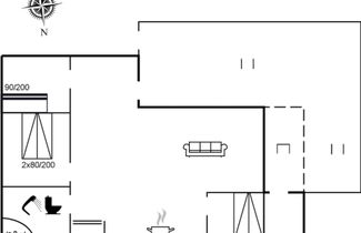 Foto 2 - Casa de 3 quartos em Sæby com terraço
