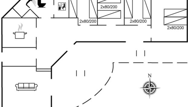 Maison de 4 chambres à Fjerritslev avec piscine et terrasse - Photo 2