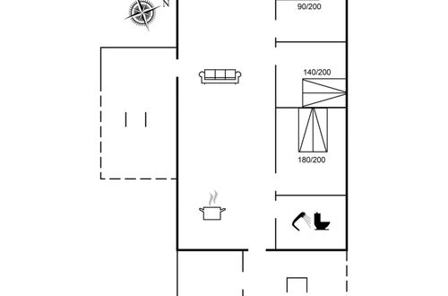 Foto 2 - Casa de 3 quartos em Storvorde com terraço