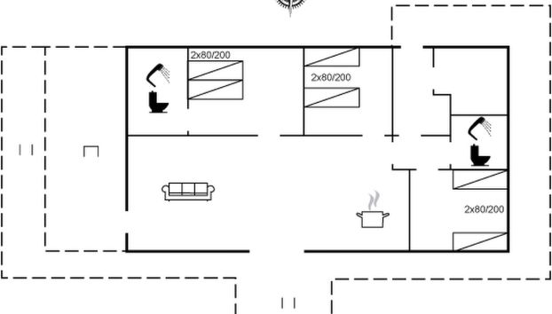 Haus mit 3 Schlafzimmern in Jerup mit terrasse - Foto 2