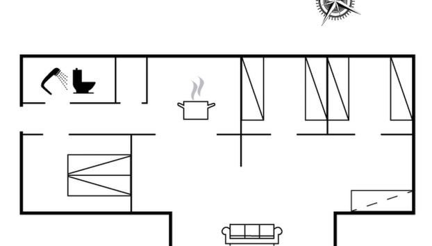 Haus mit 3 Schlafzimmern in Gedser mit terrasse - Foto 2