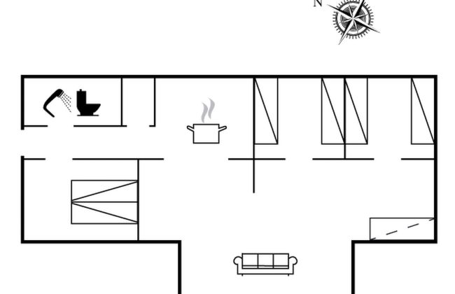 Casa de 3 quartos em Gedser com terraço - Foto 2