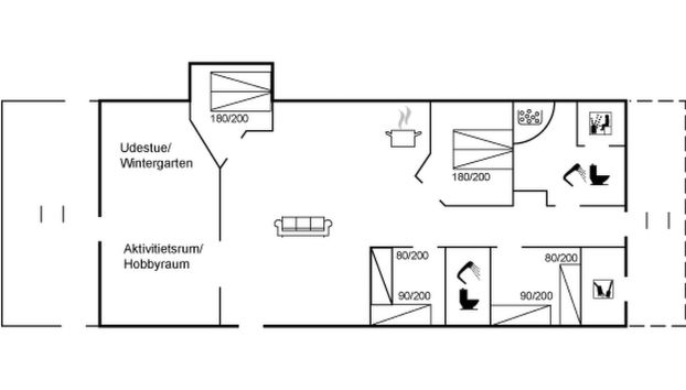 Haus mit 4 Schlafzimmern in Assens mit terrasse und sauna - Foto 2