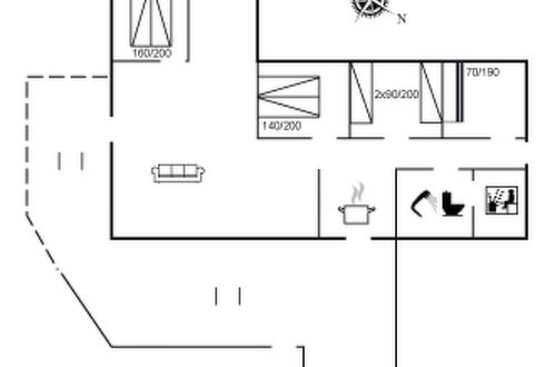 Foto 33 - Casa con 4 camere da letto a Harboøre con terrazza e sauna