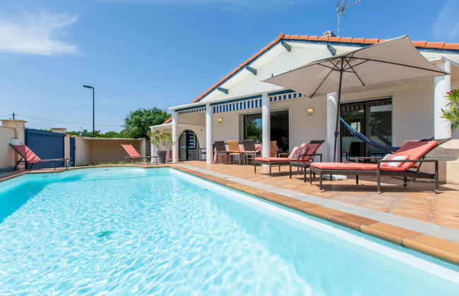 Casa de 4 quartos em Vieux-Boucau-les-Bains com piscina privada e jardim - Foto 1