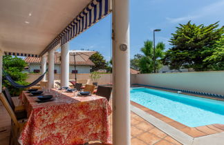 Foto 3 - Casa de 3 habitaciones en Vieux-Boucau-les-Bains con piscina privada y vistas al mar