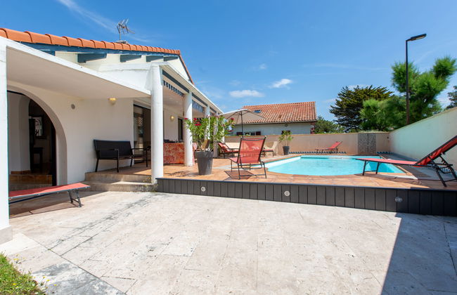Casa de 4 quartos em Vieux-Boucau-les-Bains com piscina privada e jardim - Foto 23