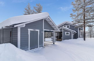 Foto 2 - Casa de 2 quartos em Pelkosenniemi com sauna e vista para a montanha