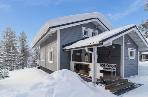 Foto 1 - Casa de 2 habitaciones en Pelkosenniemi con sauna y vistas a la montaña