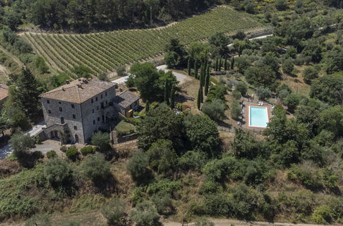 Foto 1 - Apartamento de 2 quartos em Castellina in Chianti com piscina e jardim