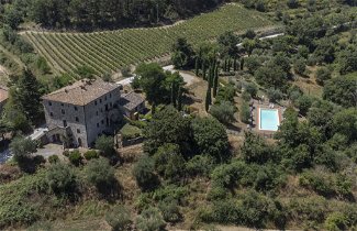Foto 1 - Apartment mit 2 Schlafzimmern in Castellina in Chianti mit schwimmbad und garten