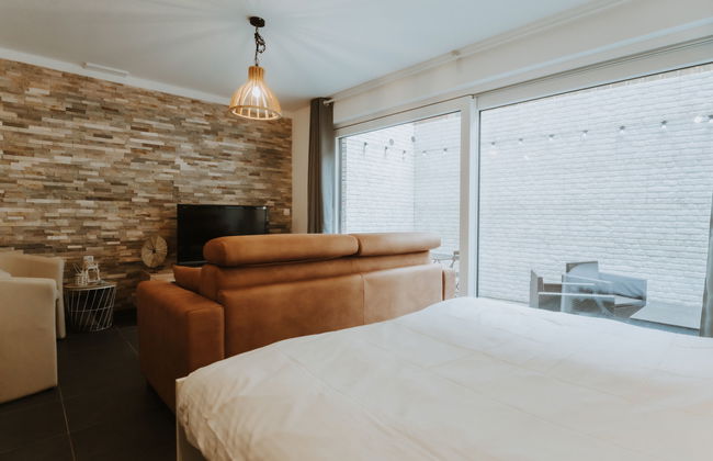 Apartamento de 1 quarto em Blankenberge com jardim e terraço - Foto 23