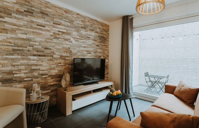 Apartamento de 1 quarto em Blankenberge com jardim e terraço - Foto 15