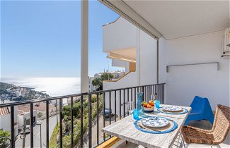Photo 1 - Appartement de 2 chambres à Roses avec terrasse et vues à la mer