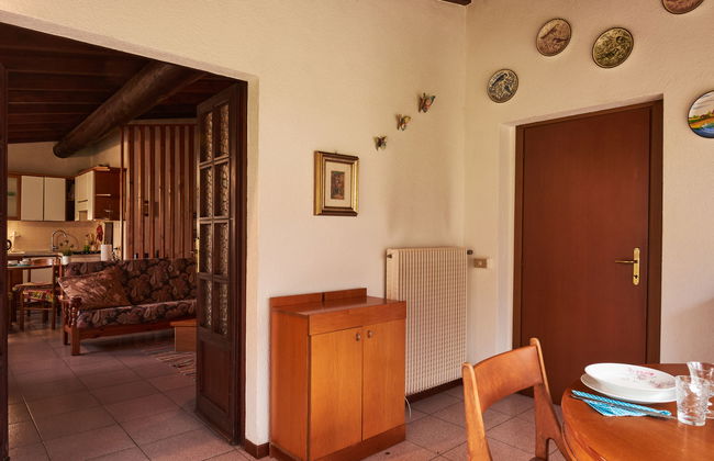 Casa de 2 quartos em Claino con Osteno com jardim e terraço - Foto 12