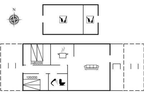 Foto 2 - Casa con 2 camere da letto a Toftlund con terrazza