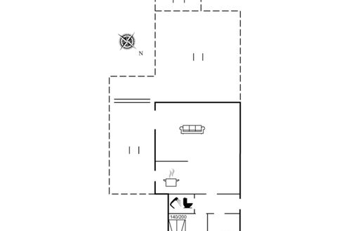 Foto 2 - Casa con 2 camere da letto a Bognæs con piscina privata e terrazza