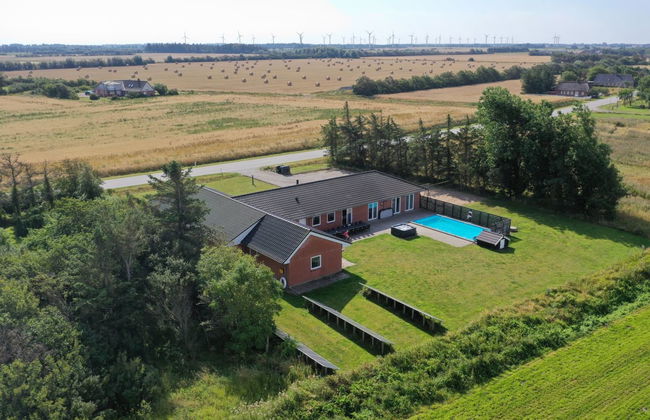 Casa de 11 quartos em Bredebro com piscina privada e terraço - Foto 11