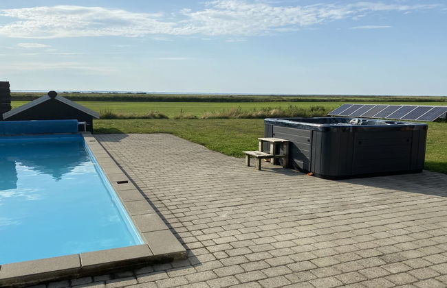 Casa de 11 quartos em Bredebro com piscina privada e terraço - Foto 12
