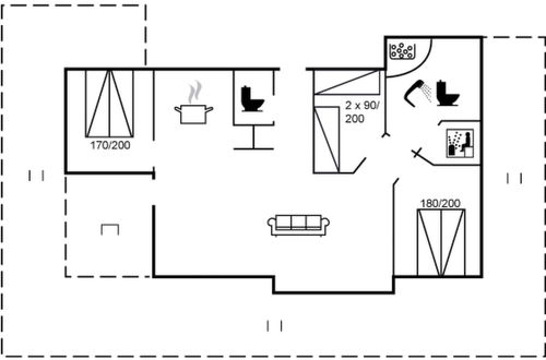 Foto 2 - Casa con 3 camere da letto a Harrerenden con terrazza e sauna