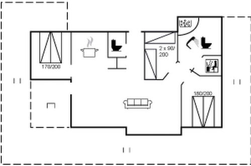 Photo 29 - 3 bedroom House in Harrerenden with terrace and sauna