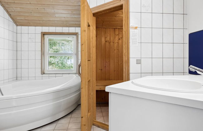 Casa de 4 quartos em Fjerritslev com terraço e sauna - Foto 13
