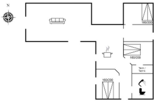 Photo 16 - 3 bedroom House in Hirtshals with terrace