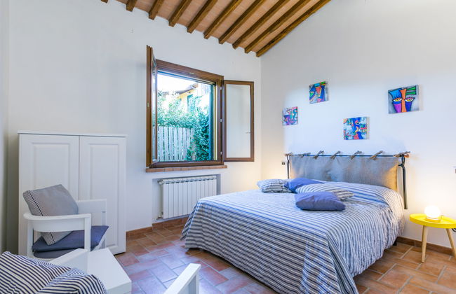 Apartamento de 2 quartos em Santa Luce com piscina e jardim - Foto 5