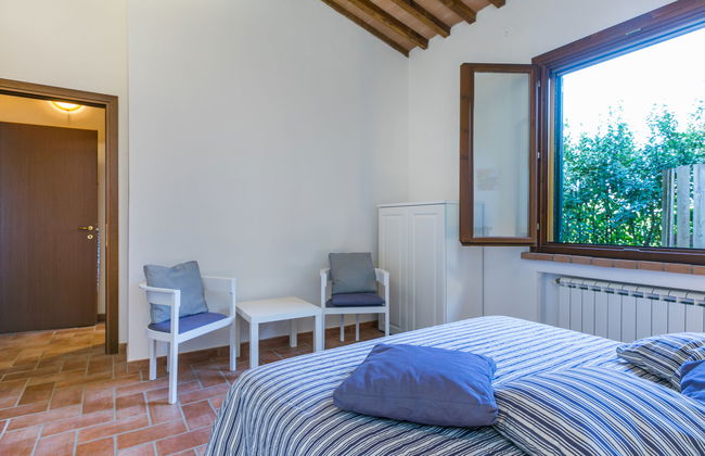 Apartamento de 2 quartos em Santa Luce com piscina e jardim - Foto 15
