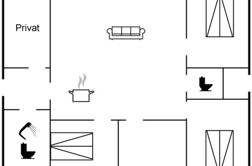 Foto 7 - Casa de 3 quartos em Give com terraço