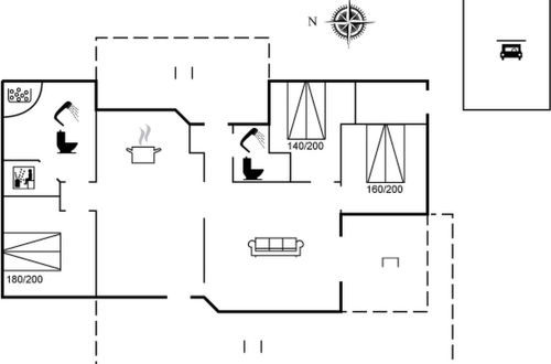 Photo 26 - Maison de 3 chambres à Sæby avec terrasse et sauna