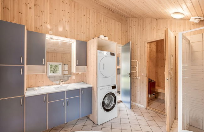 Casa de 3 quartos em Højslev com terraço e sauna - Foto 26