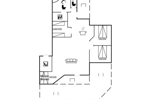 Foto 2 - Haus mit 3 Schlafzimmern in Højslev mit terrasse und sauna