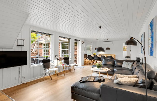 Casa de 5 quartos em Oksbøl com piscina privada e terraço - Foto 22