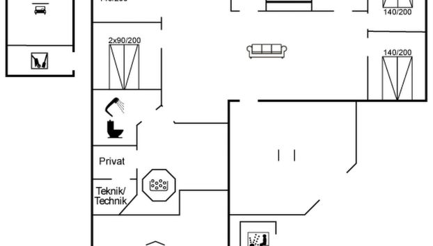 Haus mit 5 Schlafzimmern in Oksbøl mit privater pool und terrasse - Foto 2