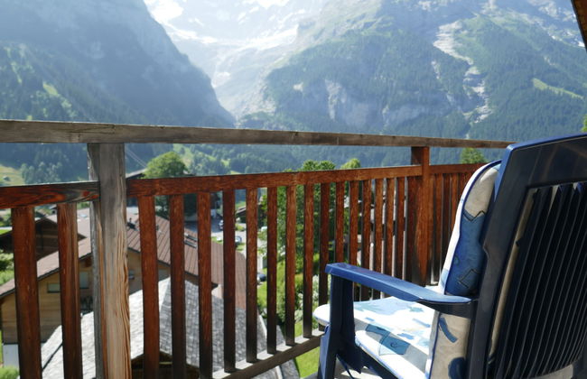 Appartamento con 3 camere da letto a Grindelwald con terrazza - Foto 3