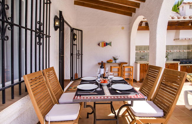 Casa de 3 quartos em Pego com piscina privada e terraço - Foto 30
