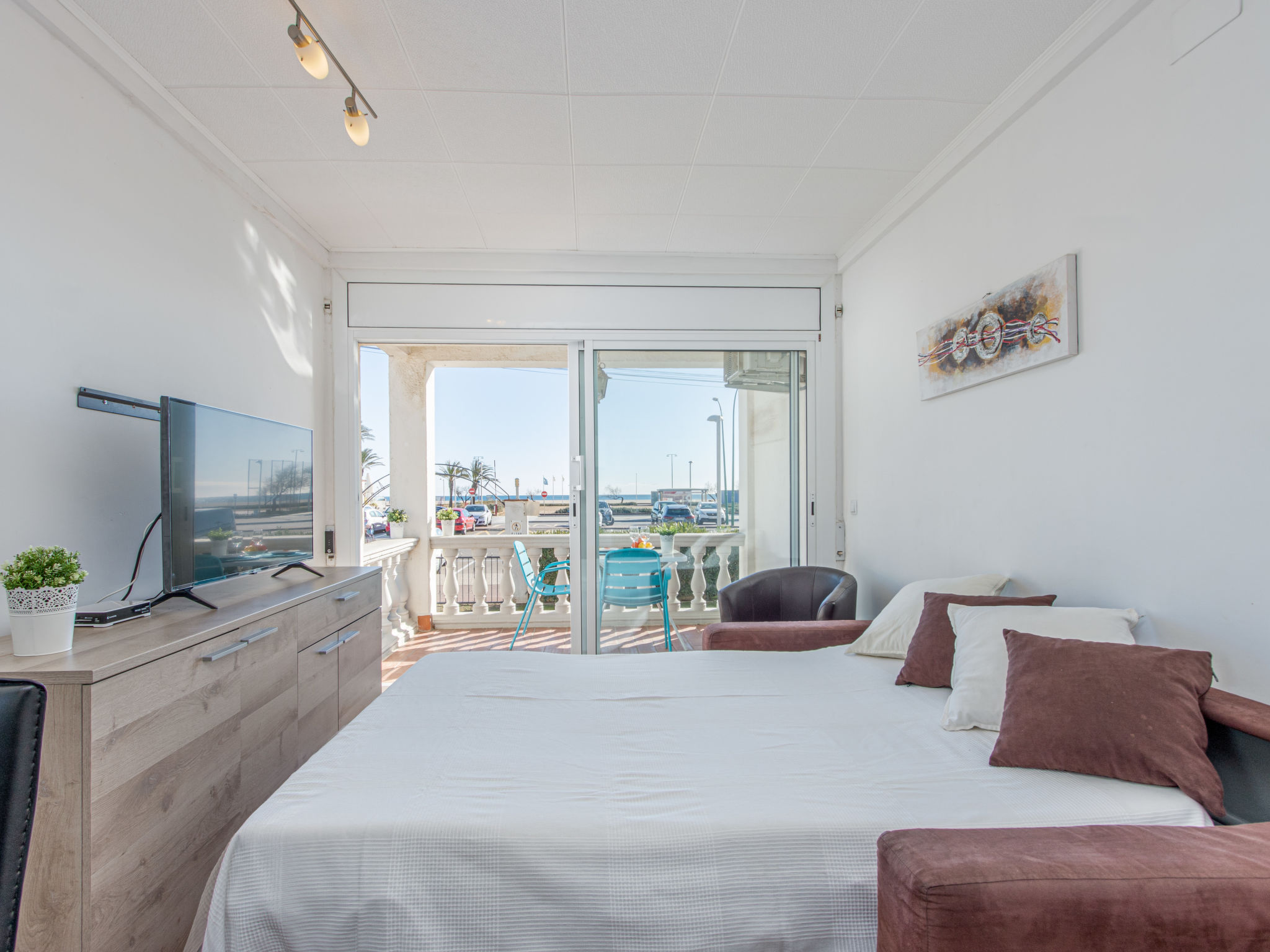 Foto 8 - Apartamento de 1 quarto em Castelló d'Empúries com vistas do mar