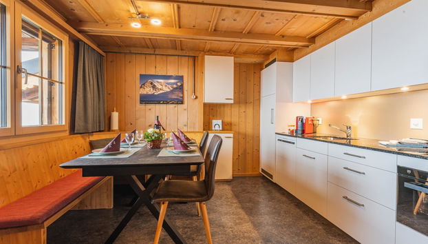 Apartment mit 2 Schlafzimmern in Diemtigen mit garten - Foto 4