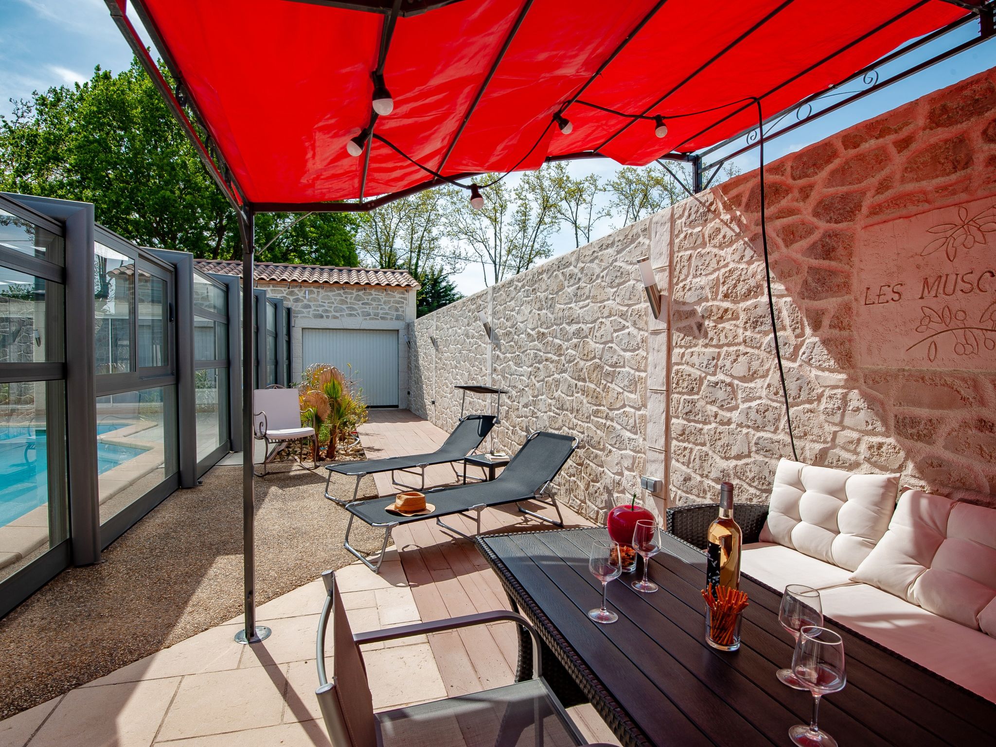 Photo 2 - Maison de 3 chambres à Caumont-sur-Durance avec piscine privée et jardin