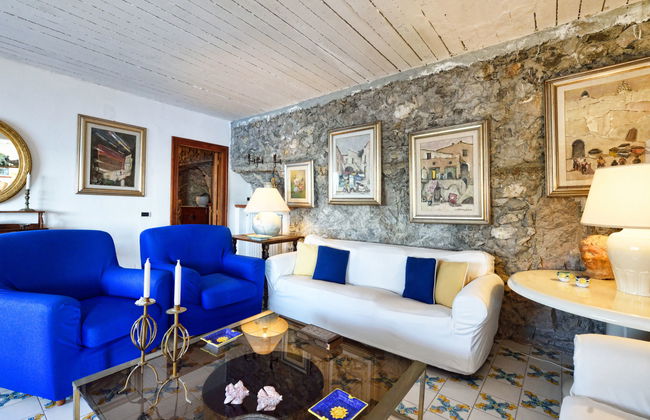 Casa de 4 quartos em Furore com piscina e jardim - Foto 8